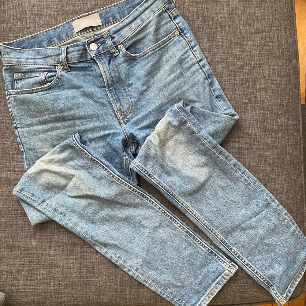 Everlane Slim Light Wash Denim